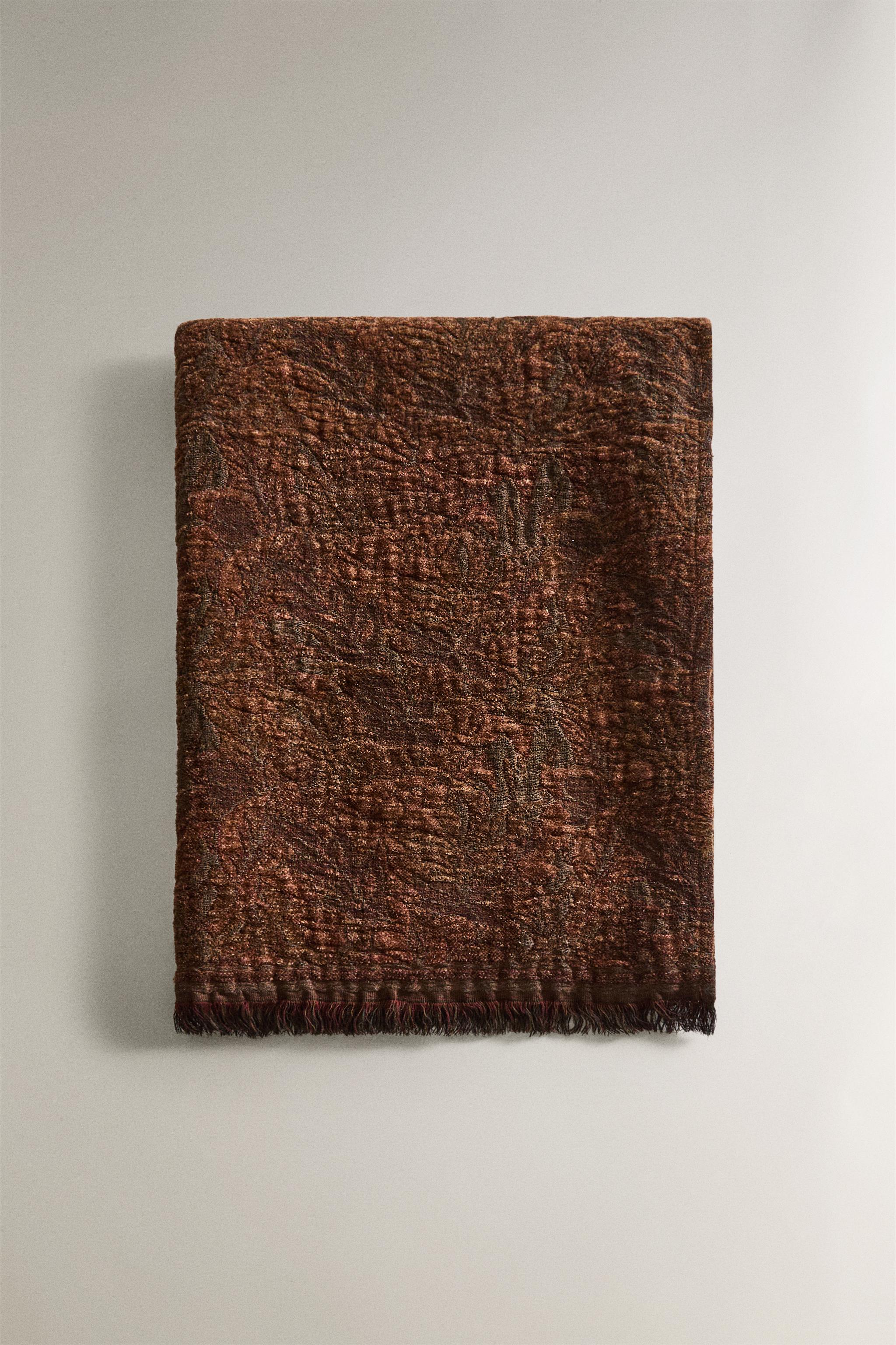 JACQUARD CHENILLE BLANKET